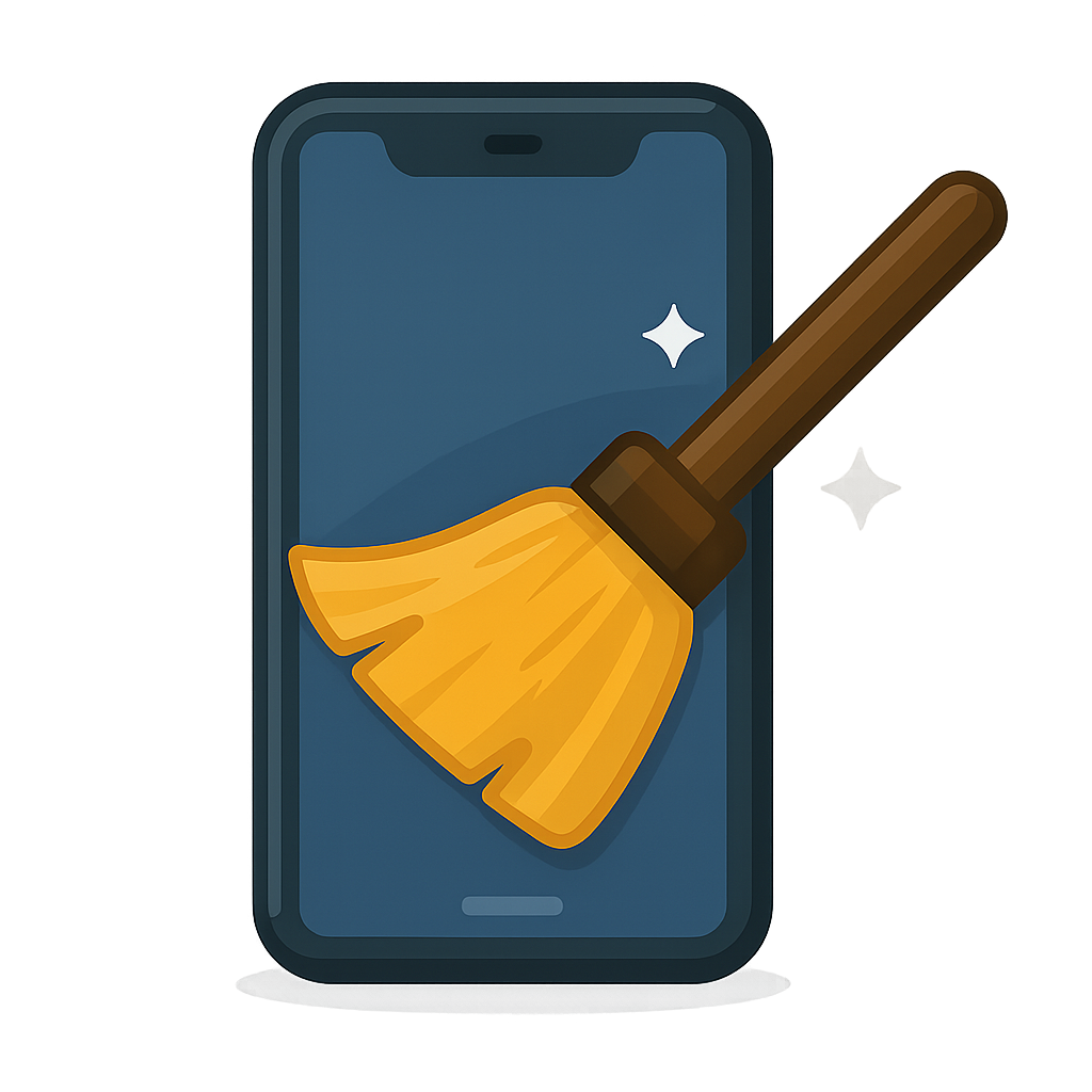 Icono: Limpieza móvil